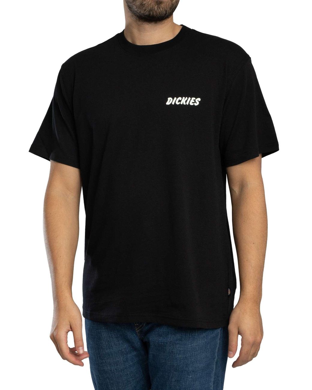 Dickies Black Dry Ridge Graphic T-Shirt for men