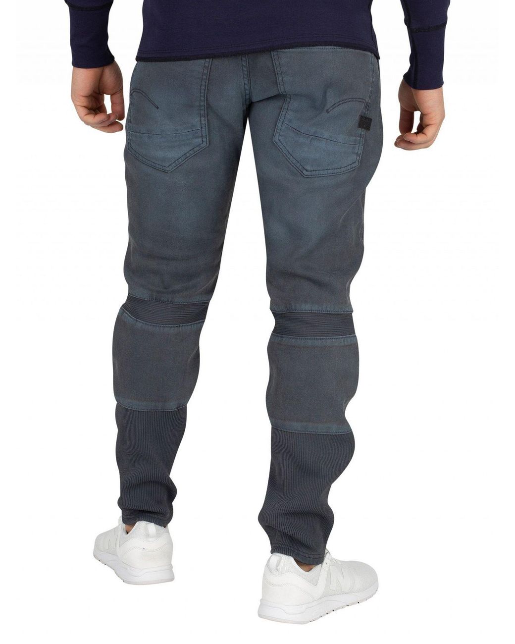 G-Star RAW Dark Aged Motac 3d Slim Jeans in Blue for Men | Lyst