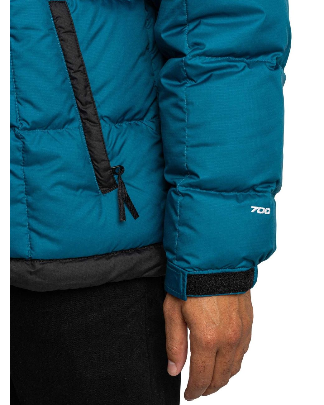 The North Face Blue Lhotse Puffer Jacket for men