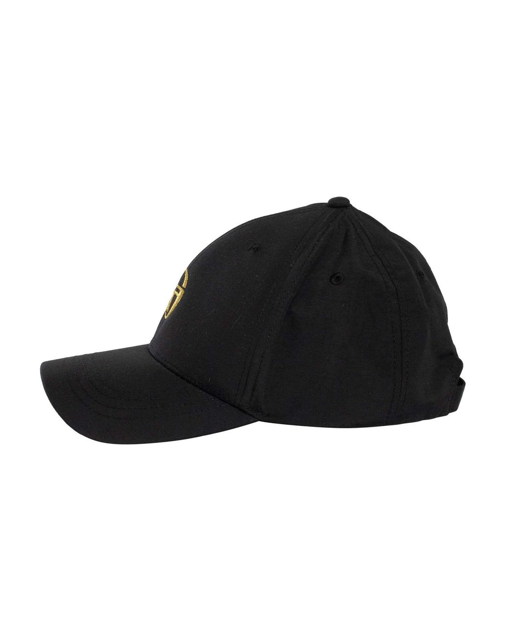 Sergio Tacchini Black Marz Classic 6 Panel Cap for men