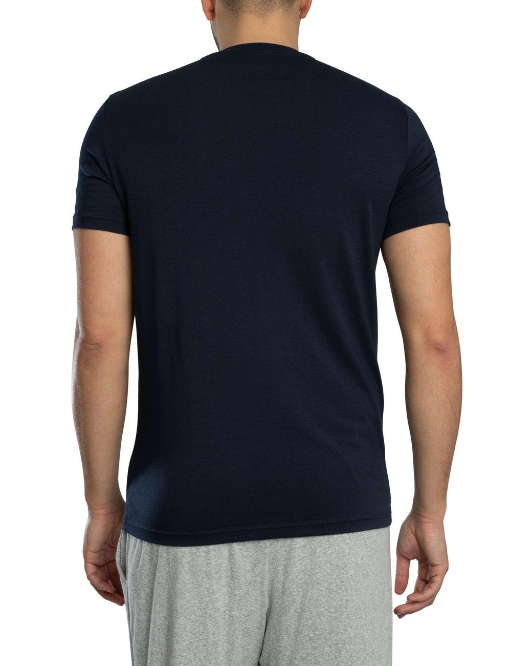 Emporio Armani Gray 2 Pack Lounge Crew T-Shirt for men