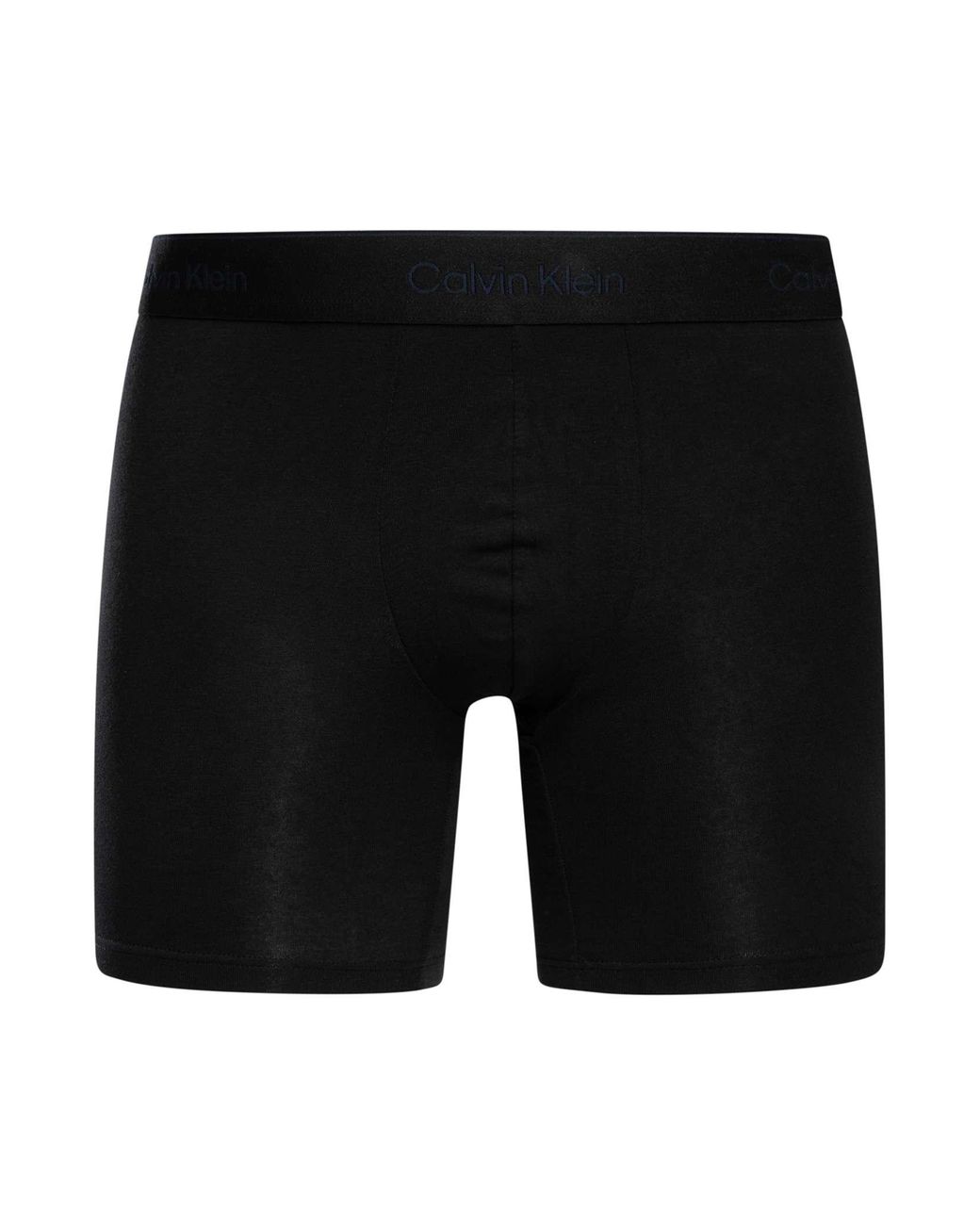 Calvin Klein Black 3 Pack Icon Boxer Briefs for men