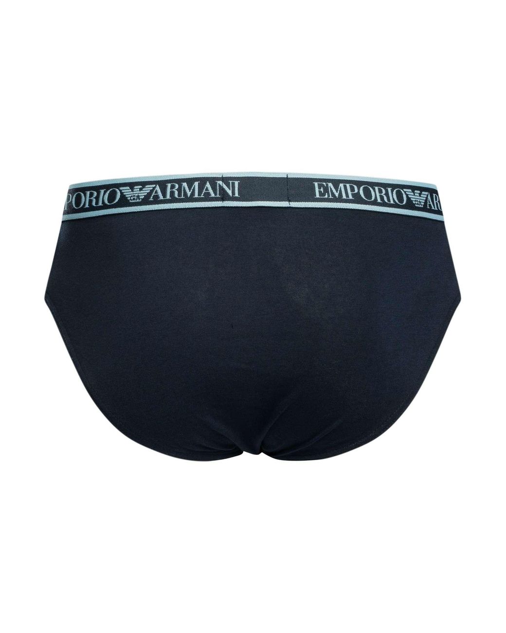 Emporio Armani Blue 3 Pack Briefs for men