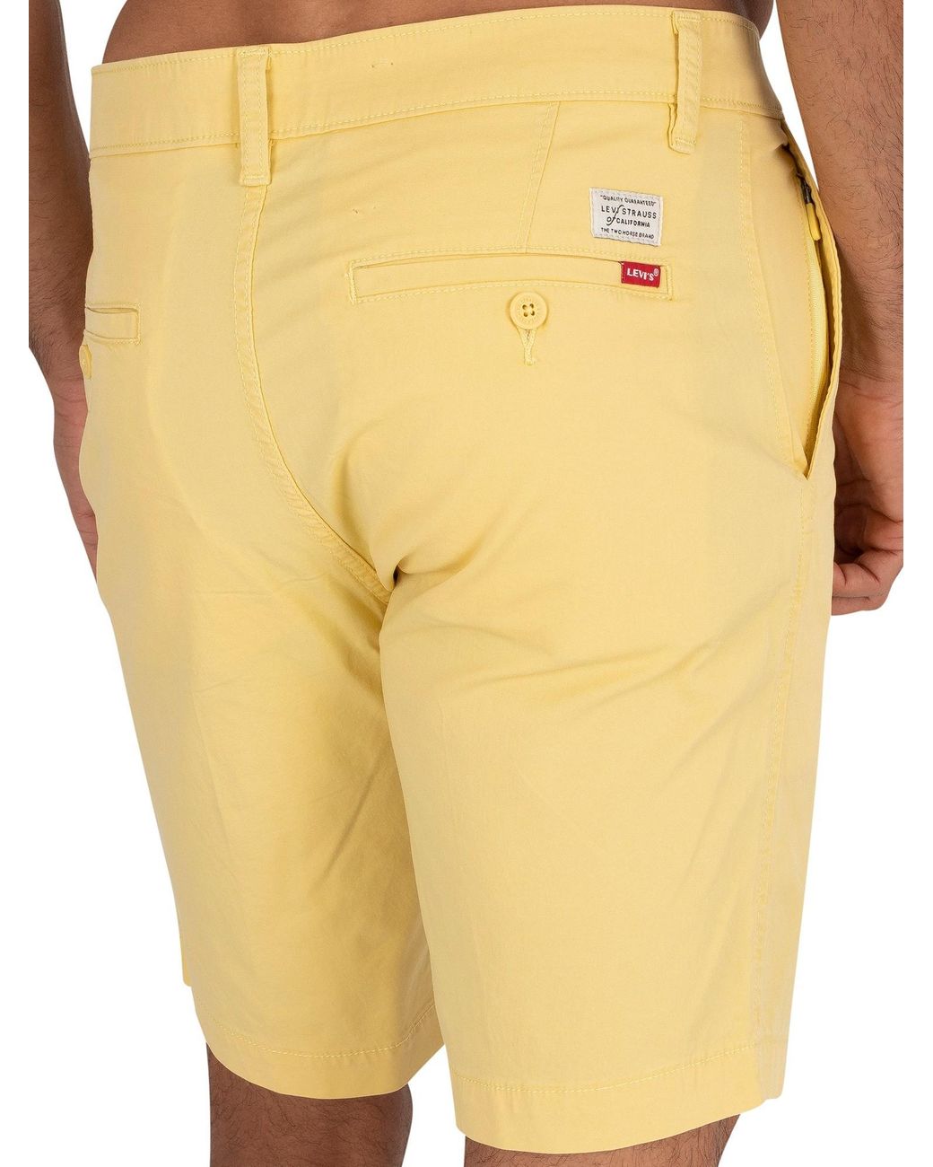 Levi's Xx Chino Taper Shorts in Yellow for Men | Lyst Canada