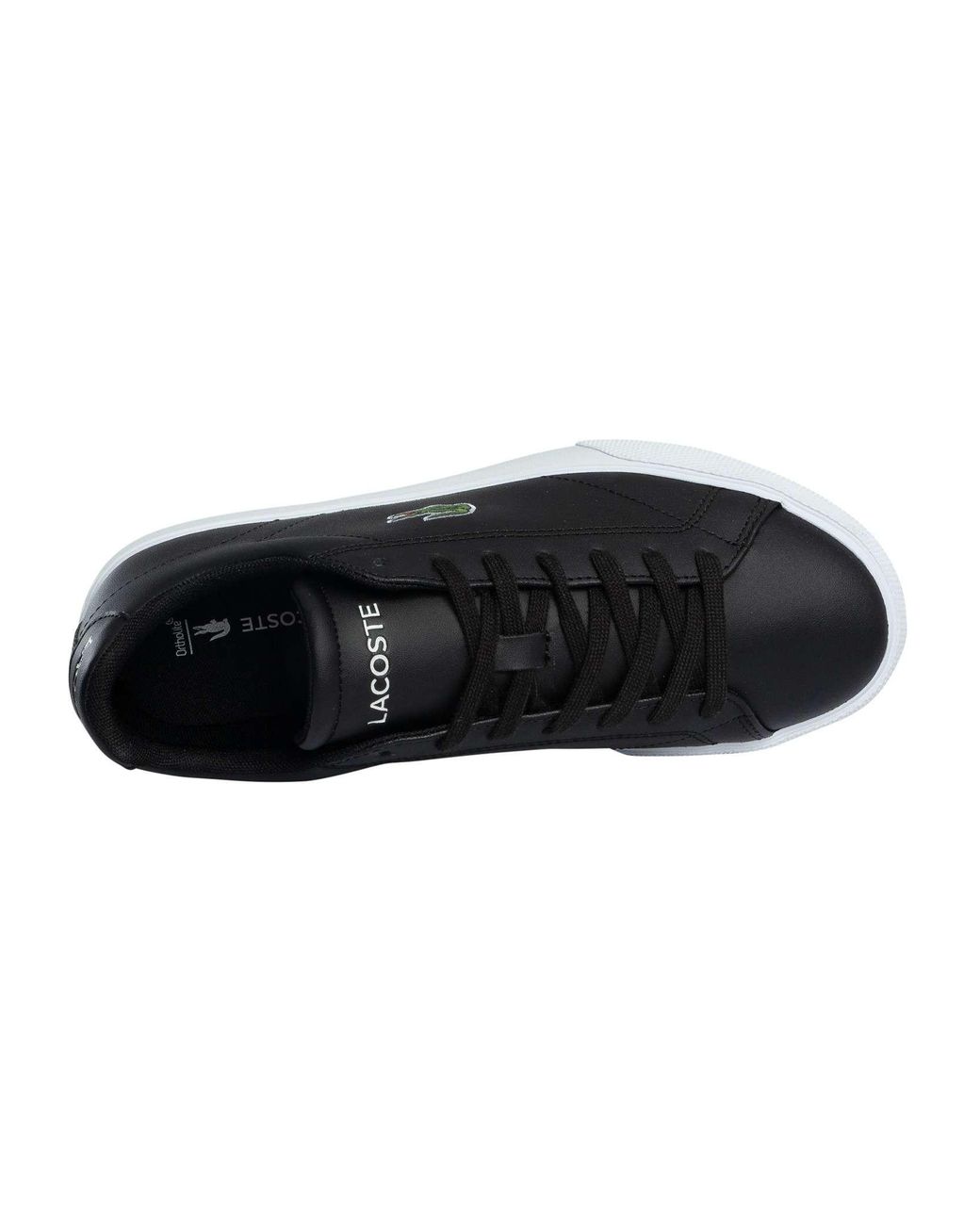 Lacoste Black Lerond Set 125 2 Cma Leather Trainers for men