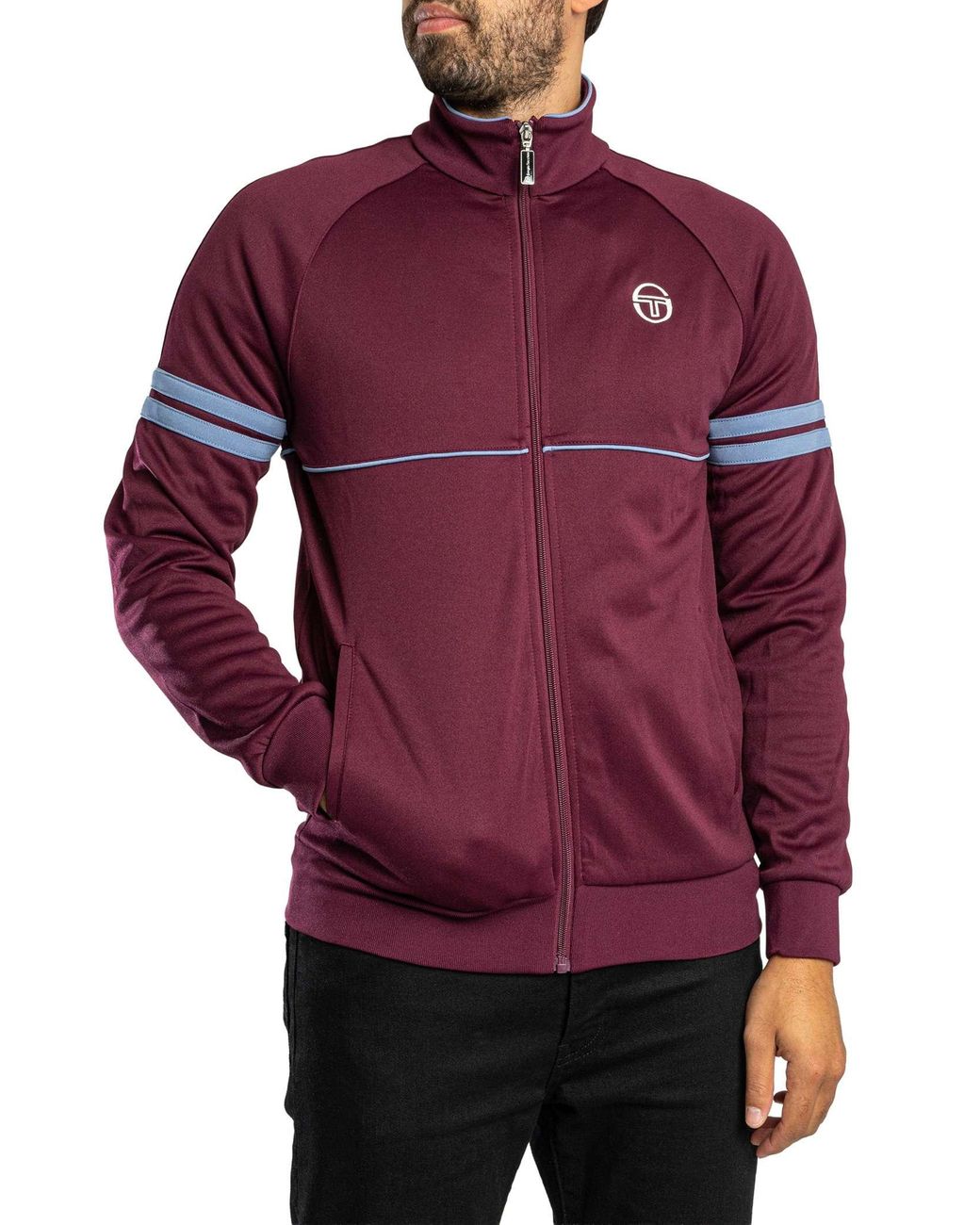 Sergio Tacchini Red New Dallas Track Jacket for men