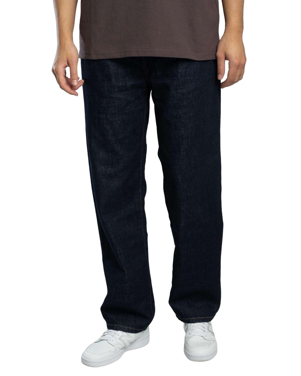 Carhartt Blue Aaron Regular Tapered Jeans for men