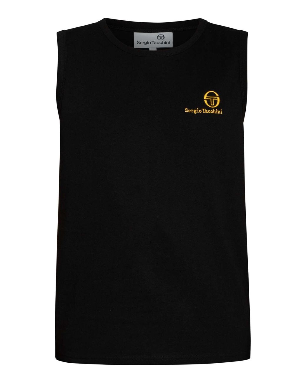 Sergio Tacchini Black Sawyer Vest for men