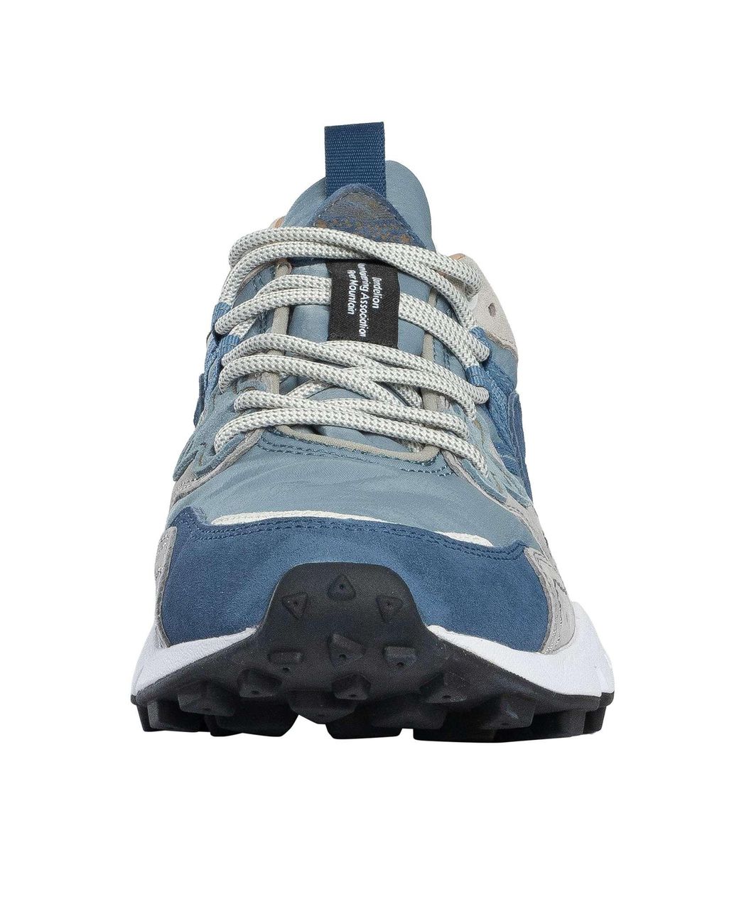 Flower Mountain Blue Yamano Suede Trainers for men
