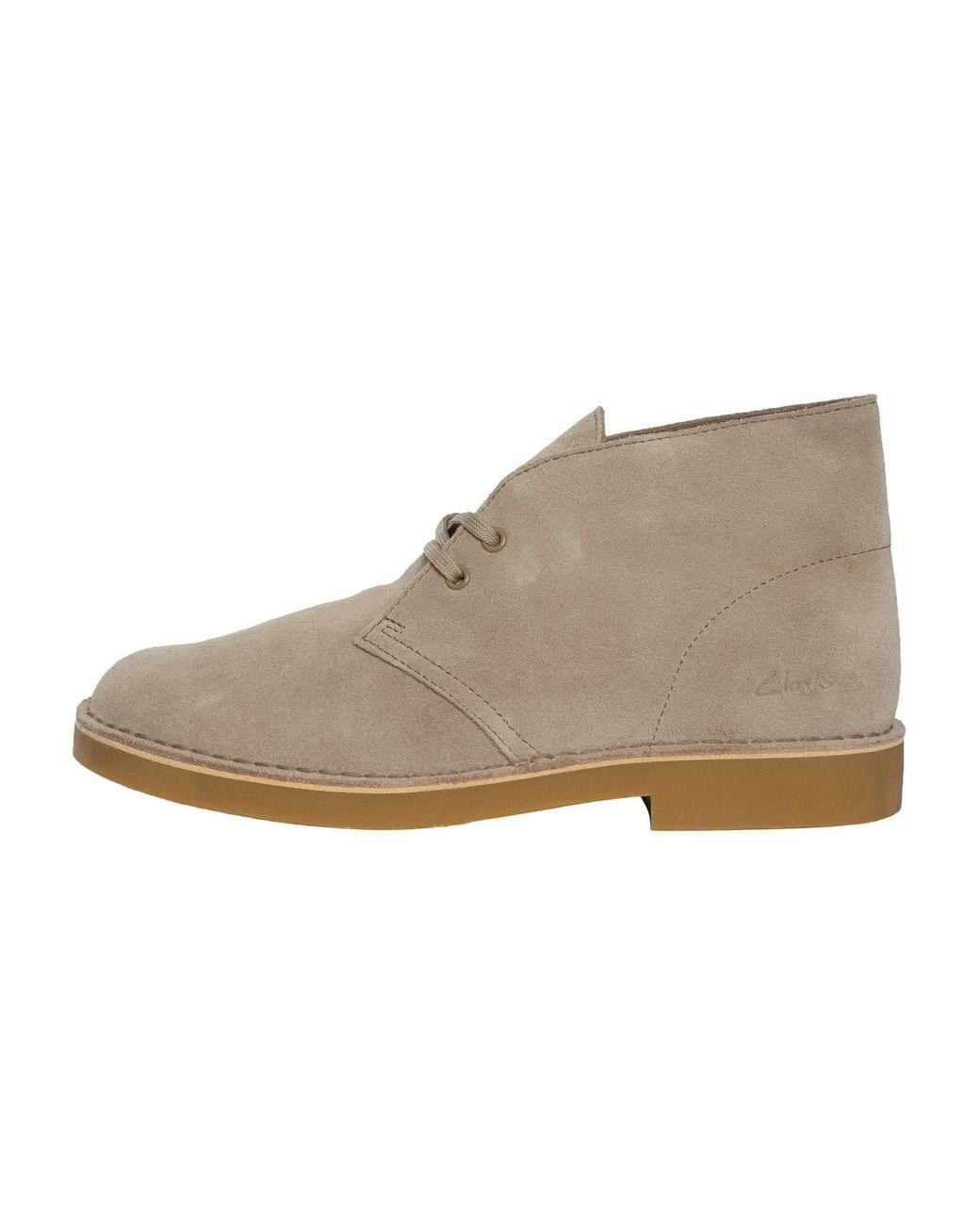 Clarks Natural Desert Evo Suede Boots for men