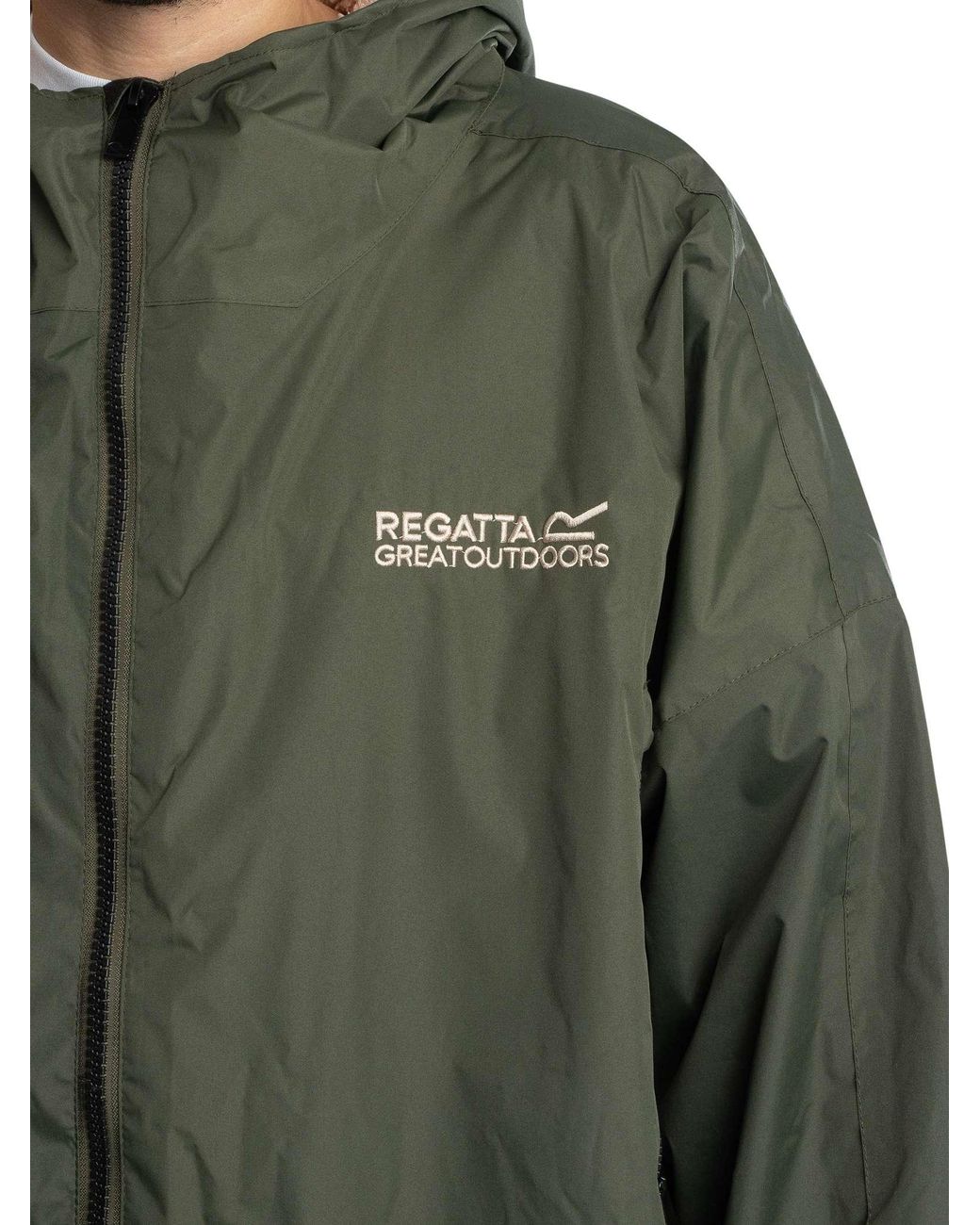 Regatta Green Waterproof Changing Robe for men