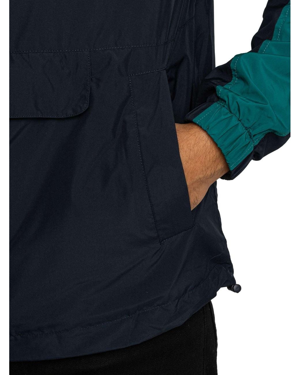 Lyle & Scott Blue Anorak Jacket for men
