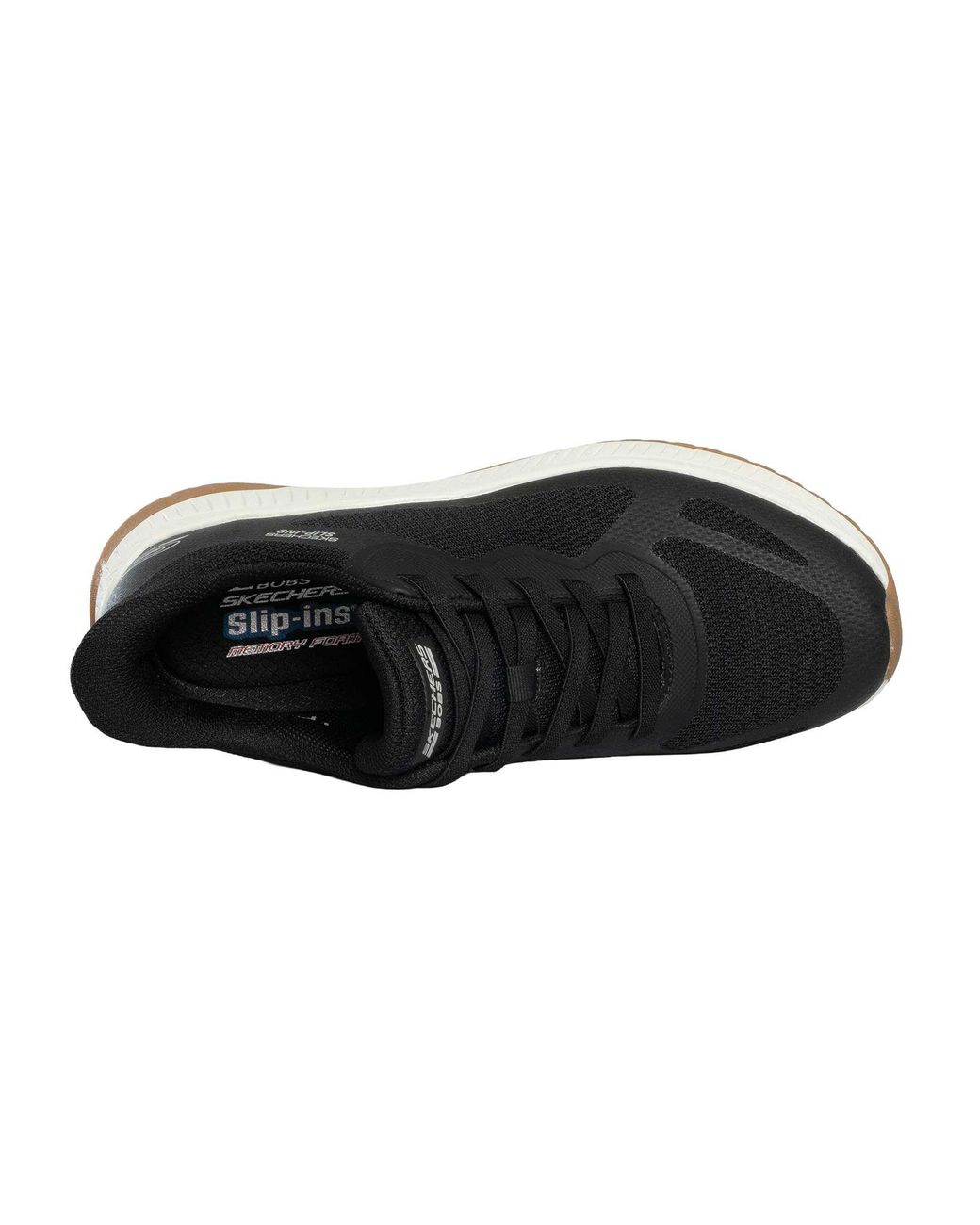Skechers Black Slip-Ins Bobs Sport Squad Chaos 4 Trainers for men