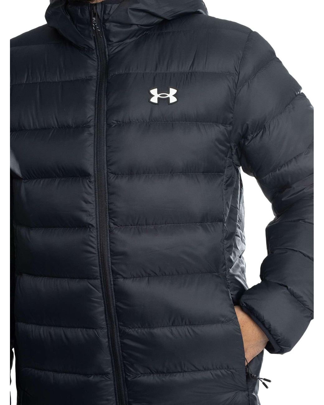 Under Armour Blue Legend Down Parka Jacket for men