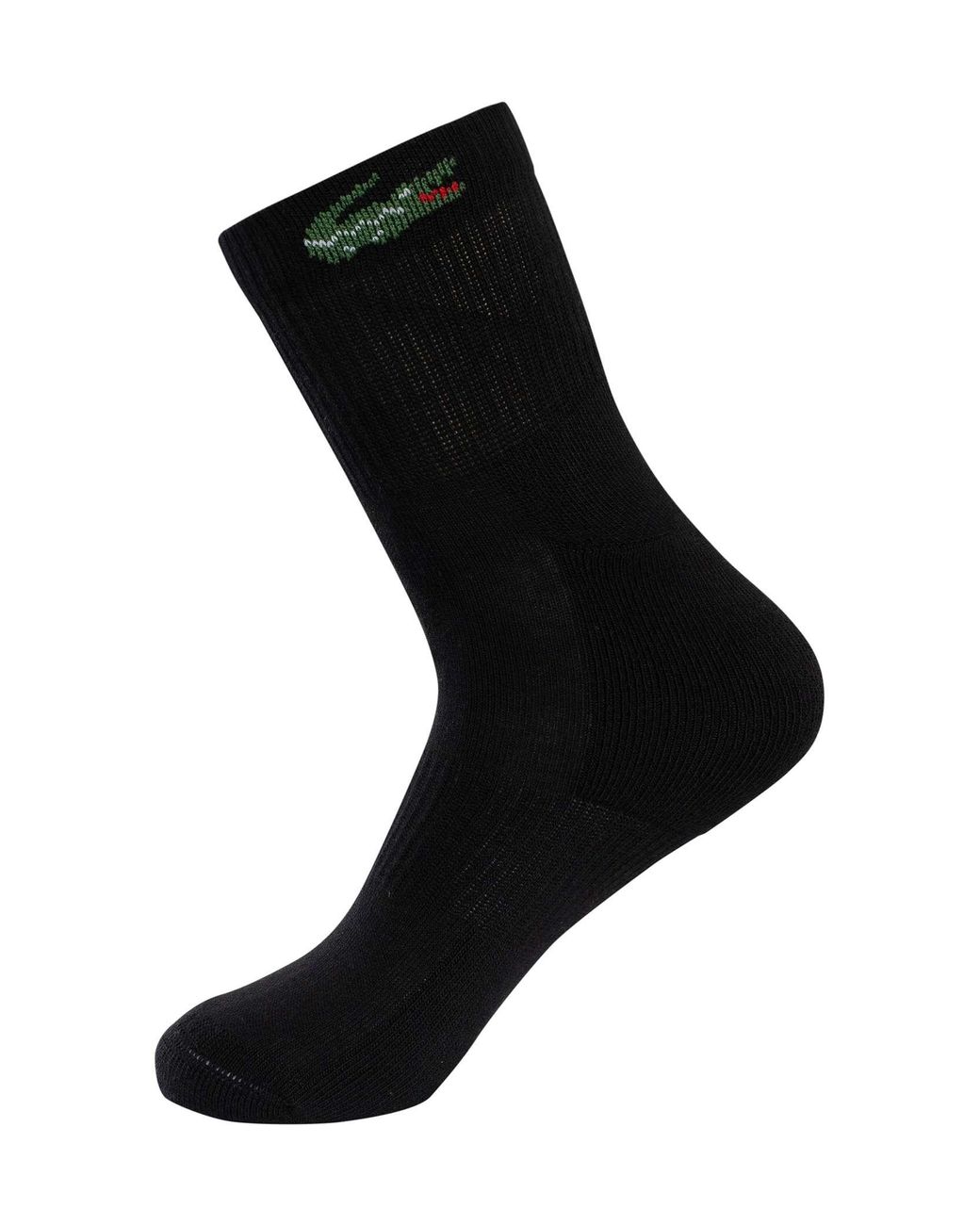 Lacoste Black 3 Pack Ankle Socks for men