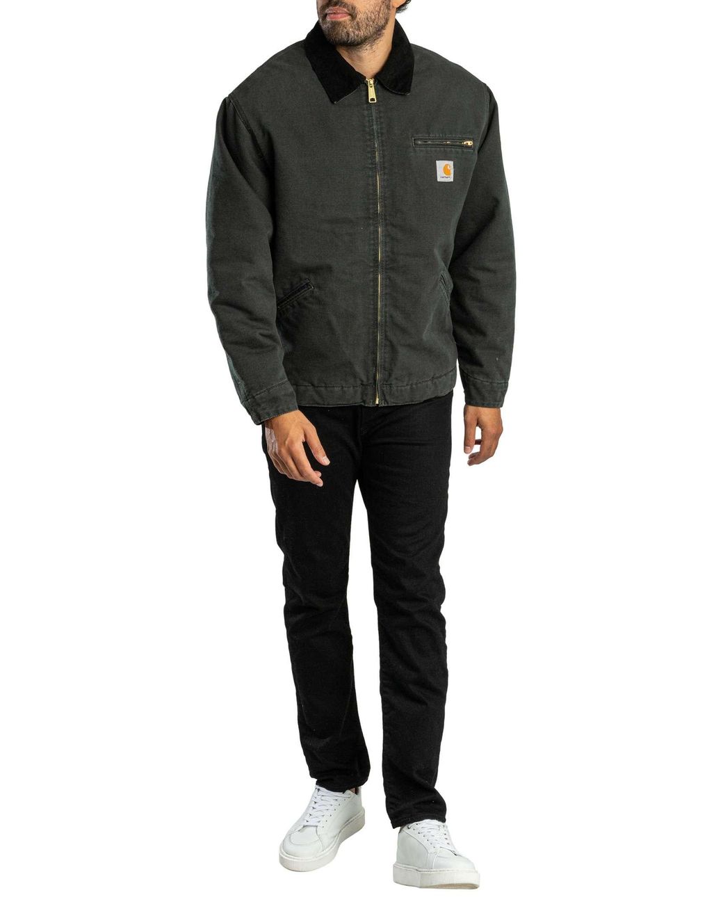 Carhartt Gray Detroit Jacket for men