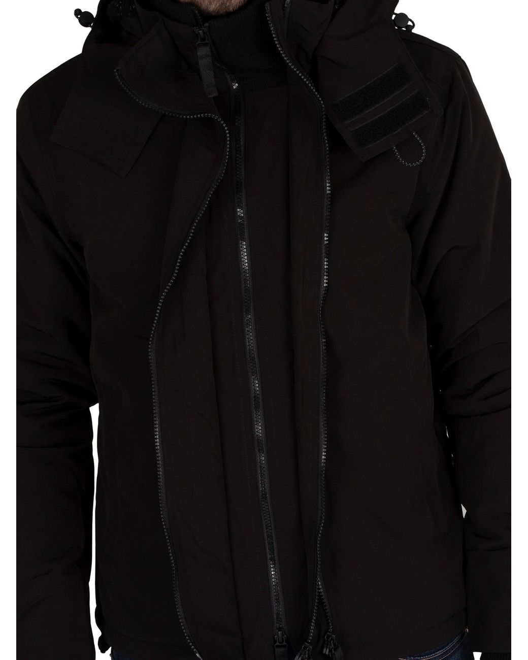 Superdry New Ottoman Arctic Windcheater Jacket in Black for Men | Lyst  Australia