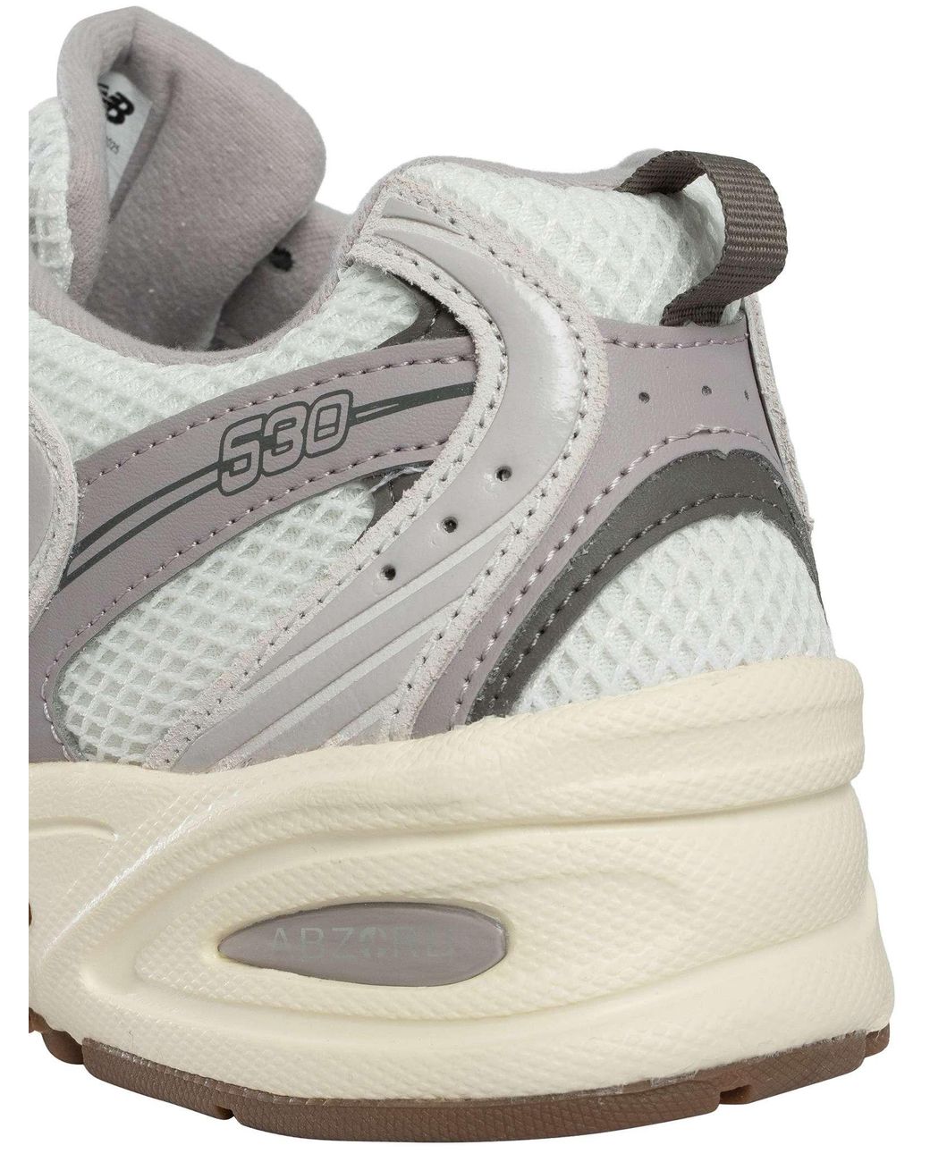 New Balance White 530 Mesh Trainers for men