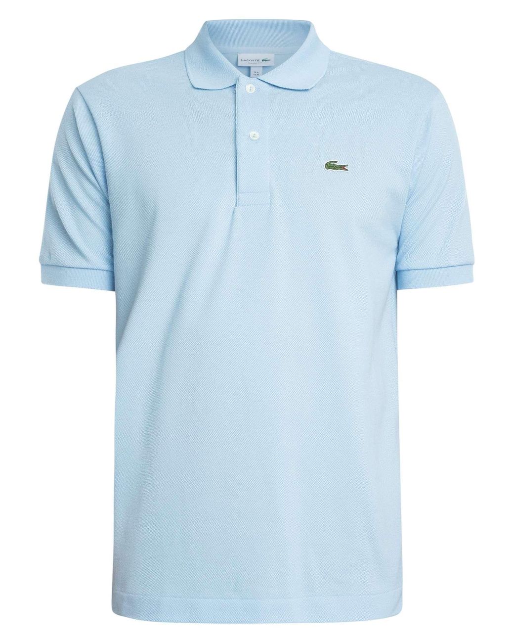 Lacoste Blue Classic Fit Original Pique Polo Shirt for men