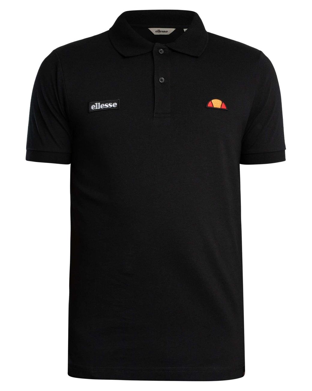 Ellesse Black Lessepsia Polo Shirt for men