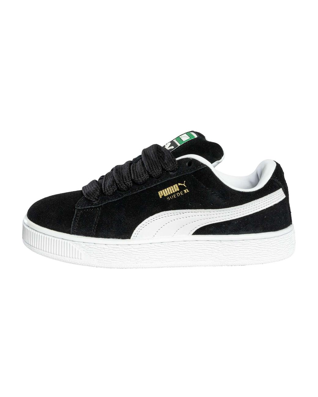PUMA Black Suede Xl Trainers for men