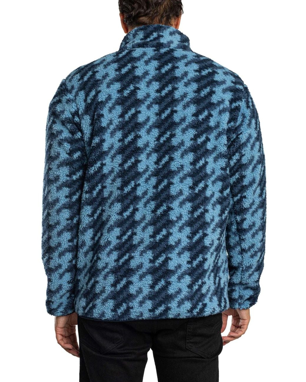 Columbia Blue Rigged Ridge Fleece for men