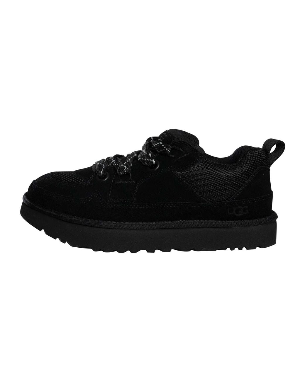 Ugg Black Lowmel Suede Trainers for men