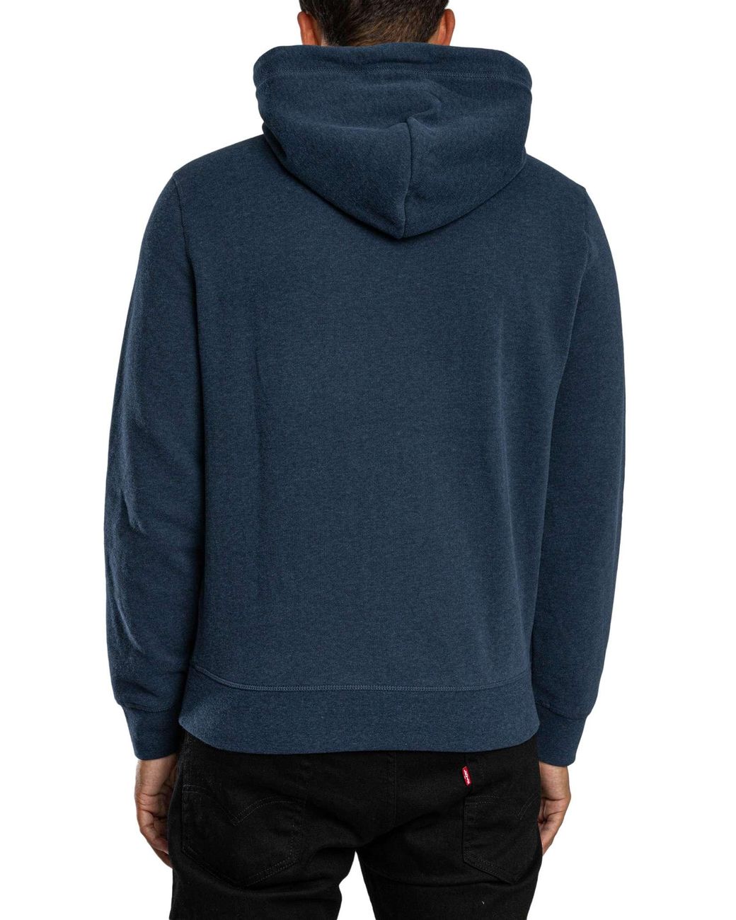 Superdry Blue Heritage Relaxed Pullover Hoodie for men