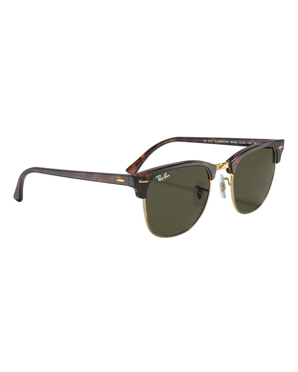 Ray-Ban Multicolor Clubmaster Acetate Sunglasses Rb3016 for men