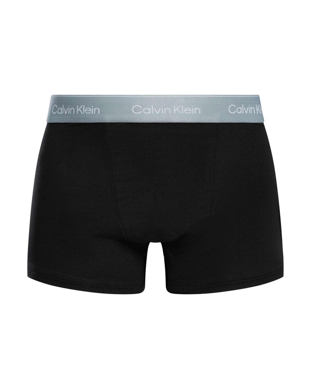 Calvin Klein Black 5 Pack Relaxed Fit Trunks for men