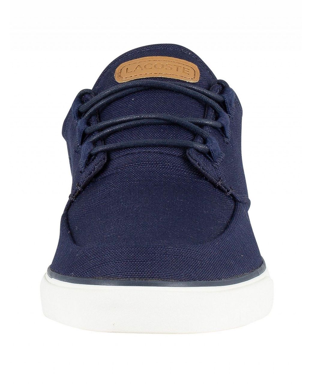 Lacoste Navy/light Brown Esparre Deck 119 3 Cma Canvas Trainers in Blue for  Men | Lyst UK