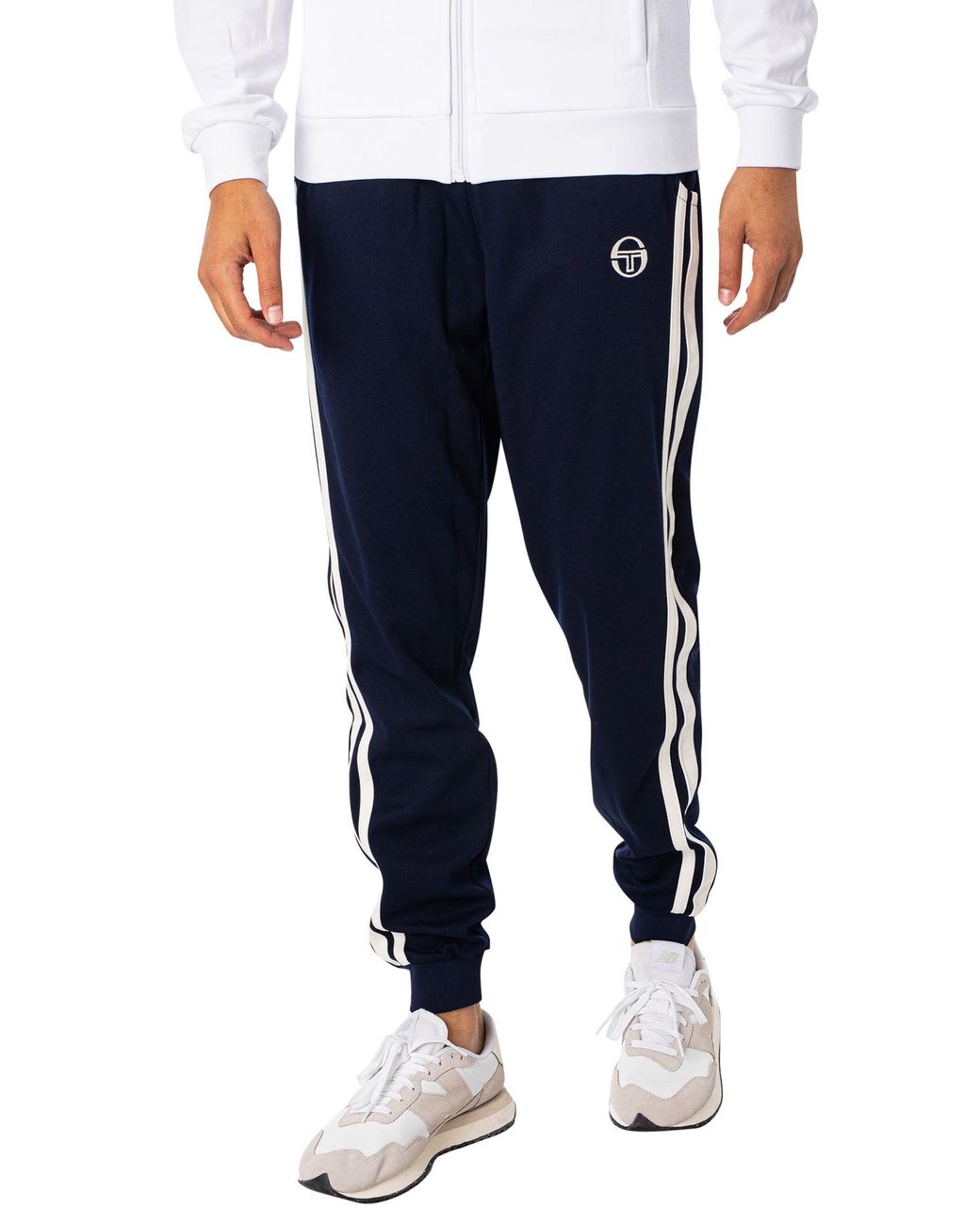 Sergio Tacchini Blue New Damarindo Track Joggers for men