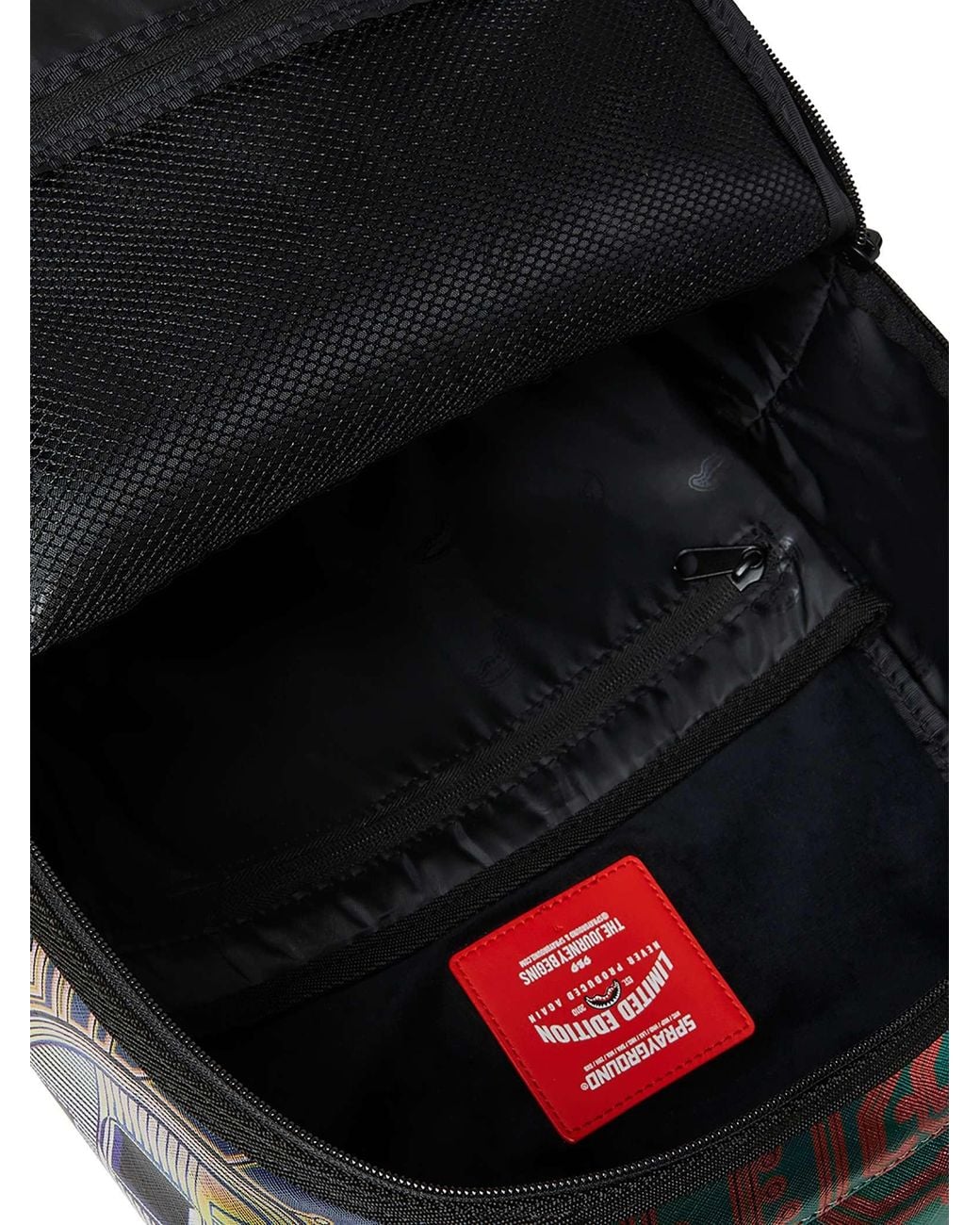 Sprayground Green 20l Circuit Board Shark Backpack for men