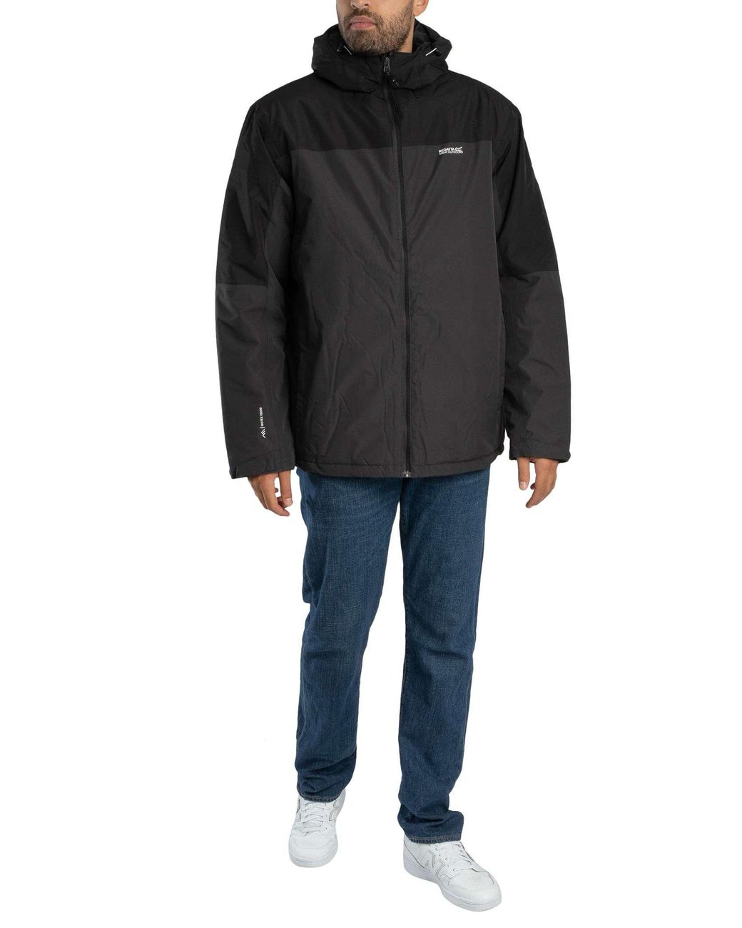 Regatta Black Thornridge Waterproof Insulated Jacket for men