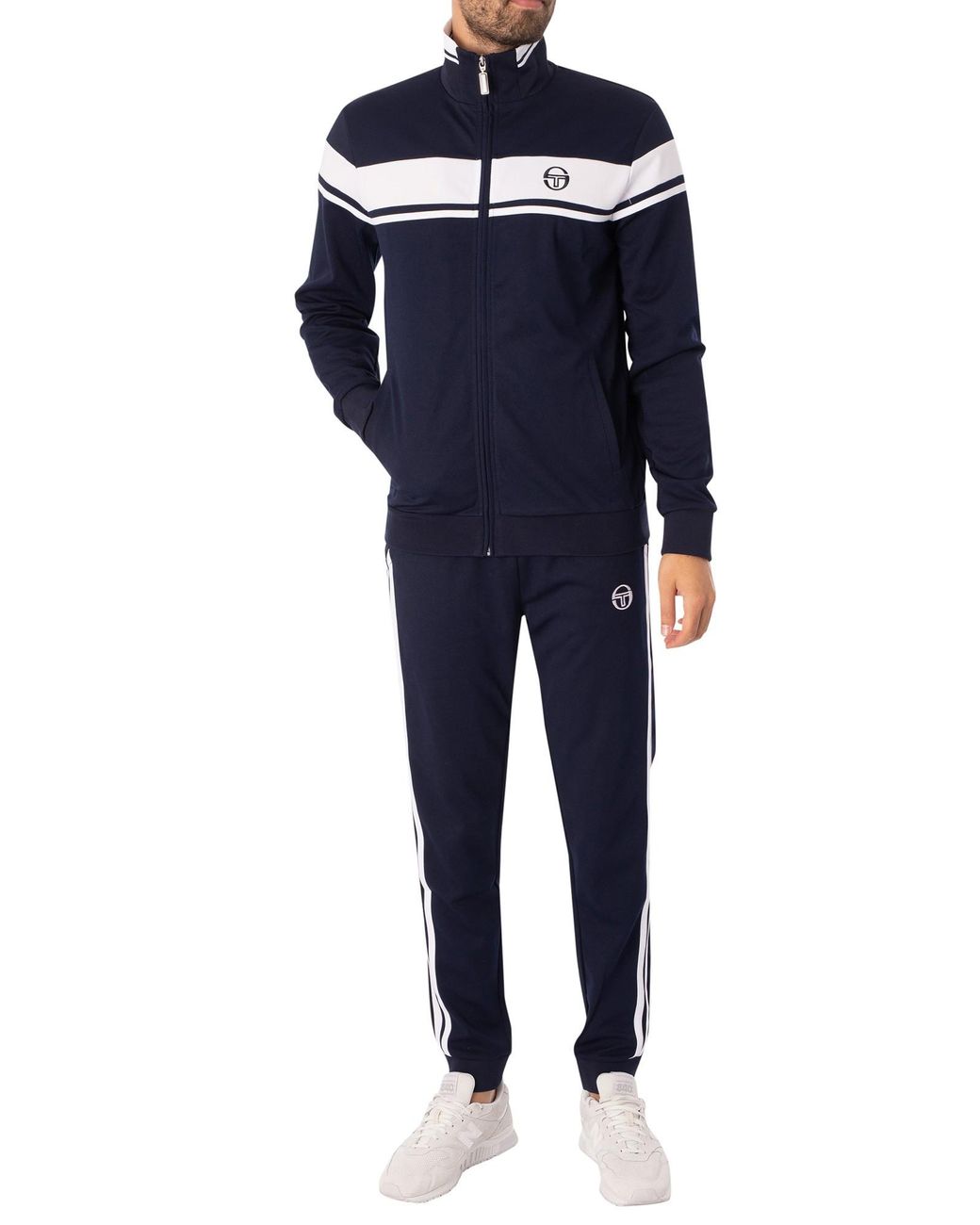 Sergio Tacchini Blue New Damarindo Track Joggers for men