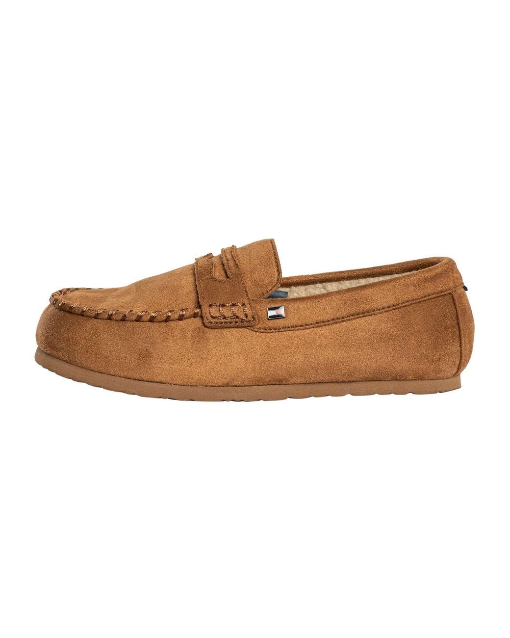 Tommy Hilfiger Brown Driver Slippers for men