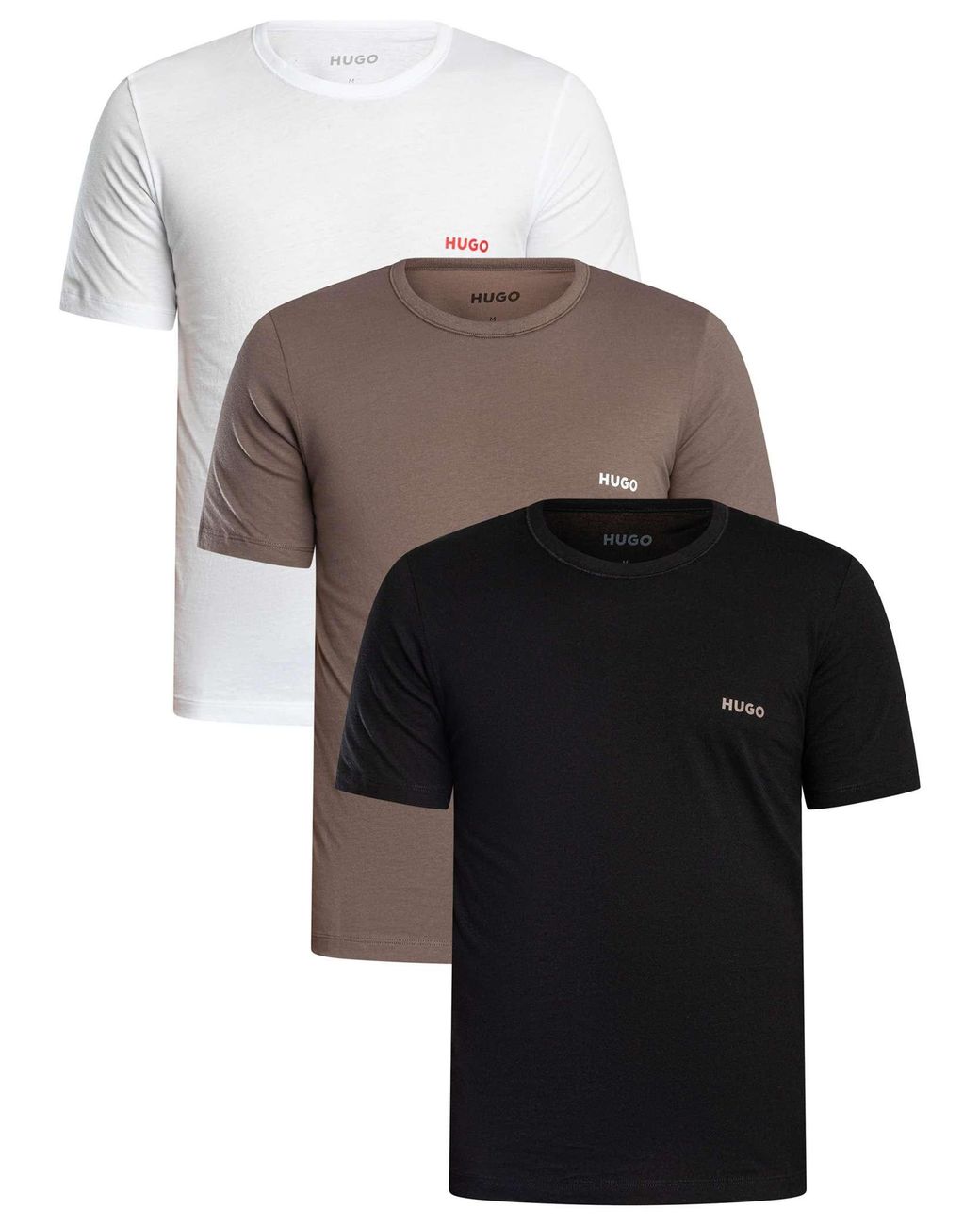HUGO Multicolor 3 Pack Lounge T-Shirts for men