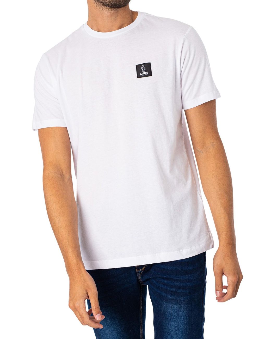 Luke 1977 Dillon T-shirt in White for Men | Lyst