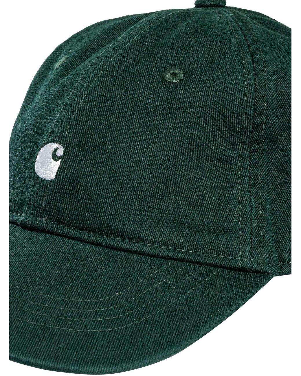 Carhartt Green Madison Logo Caps for men