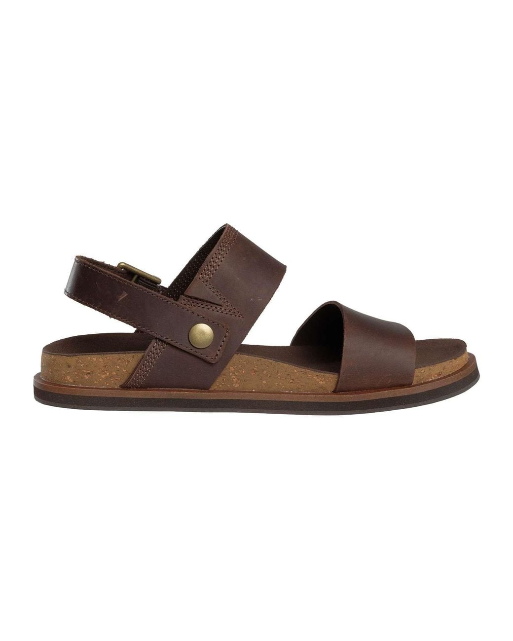 Timberland Brown Amalfi Vibes Backstrap Sandals for men