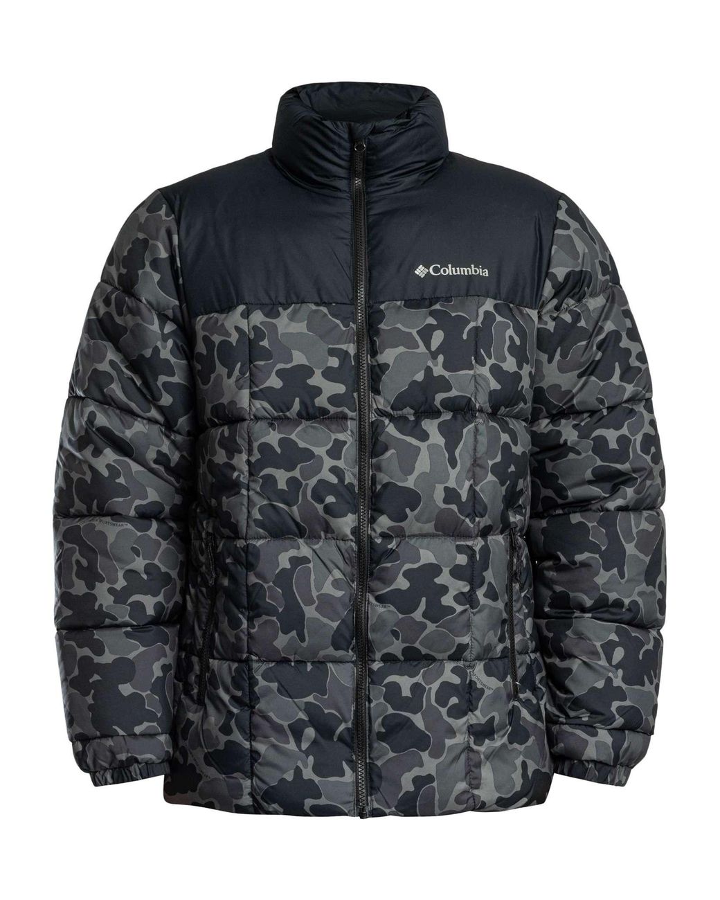 Columbia Gray Puffect Iv Printed Jacket for men