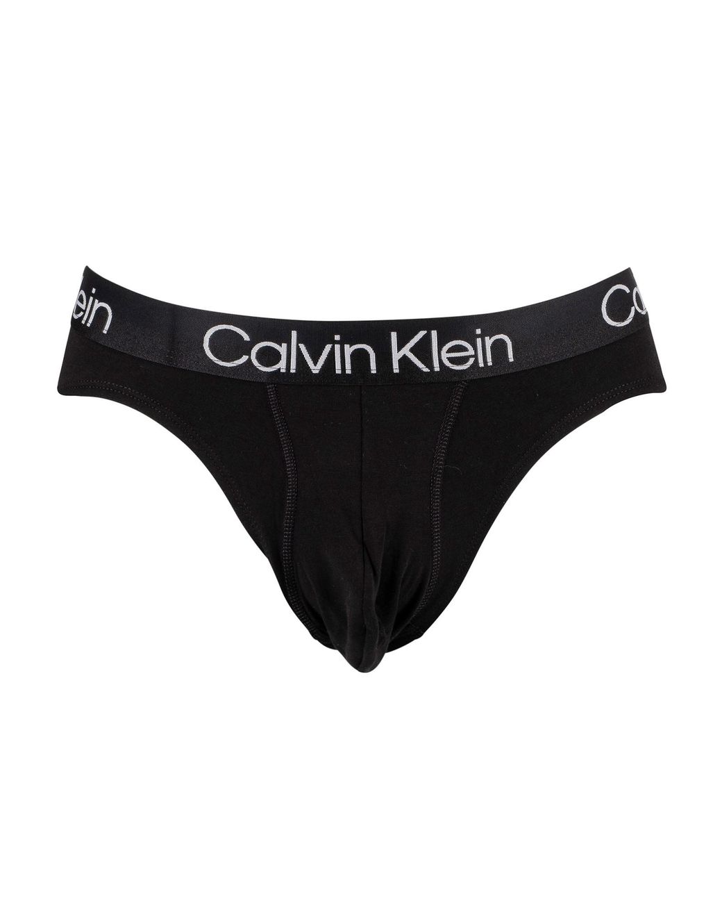 Calvin Klein 3 Pack Hip Brief U2661G001 Black - BodywearStore