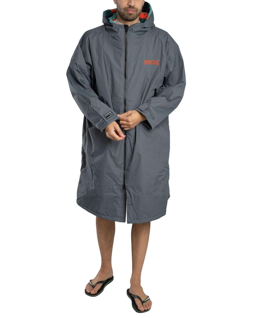 Regatta Blue Waterproof Changing Robe for men