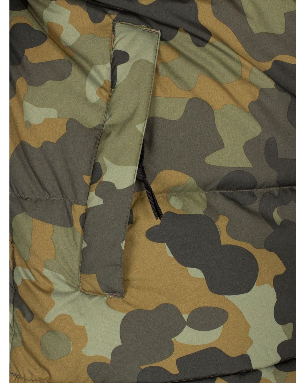 1996 Camo Retro Nuptse Jacket Green 