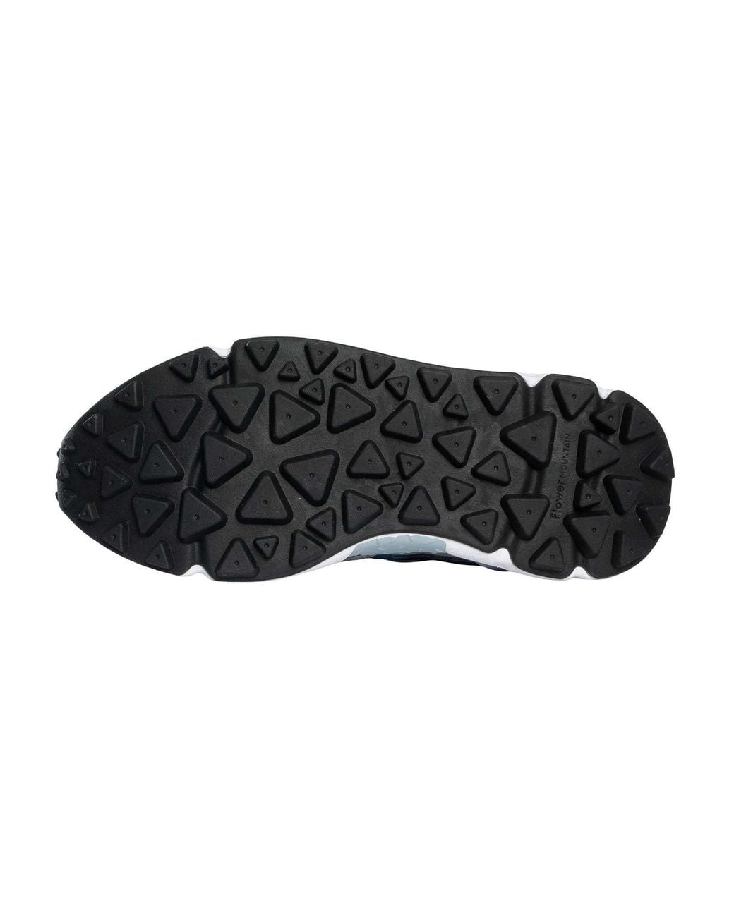 Flower Mountain Blue Yamano Suede Trainers for men