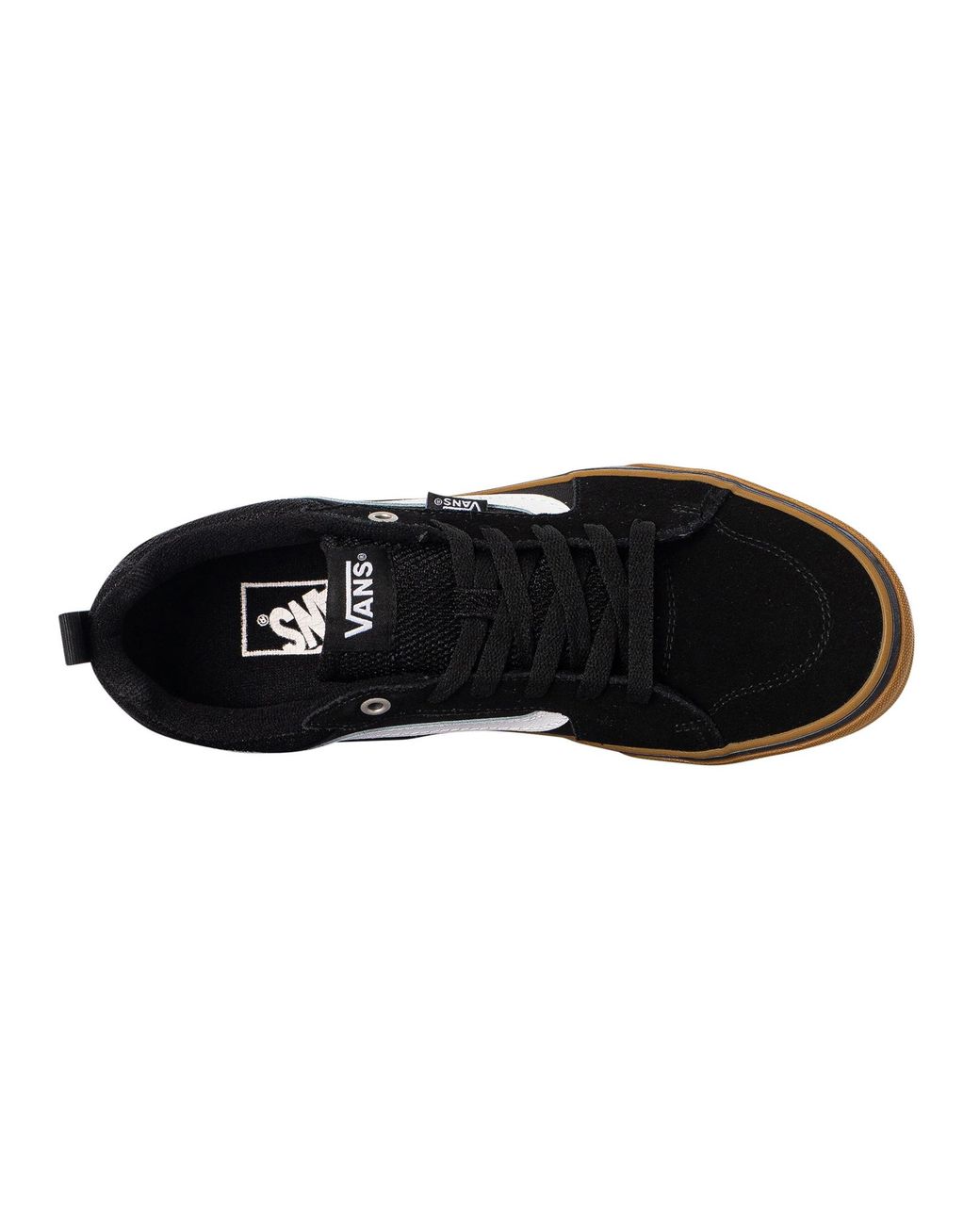 Vans Black Filmore Suede Trainers for men