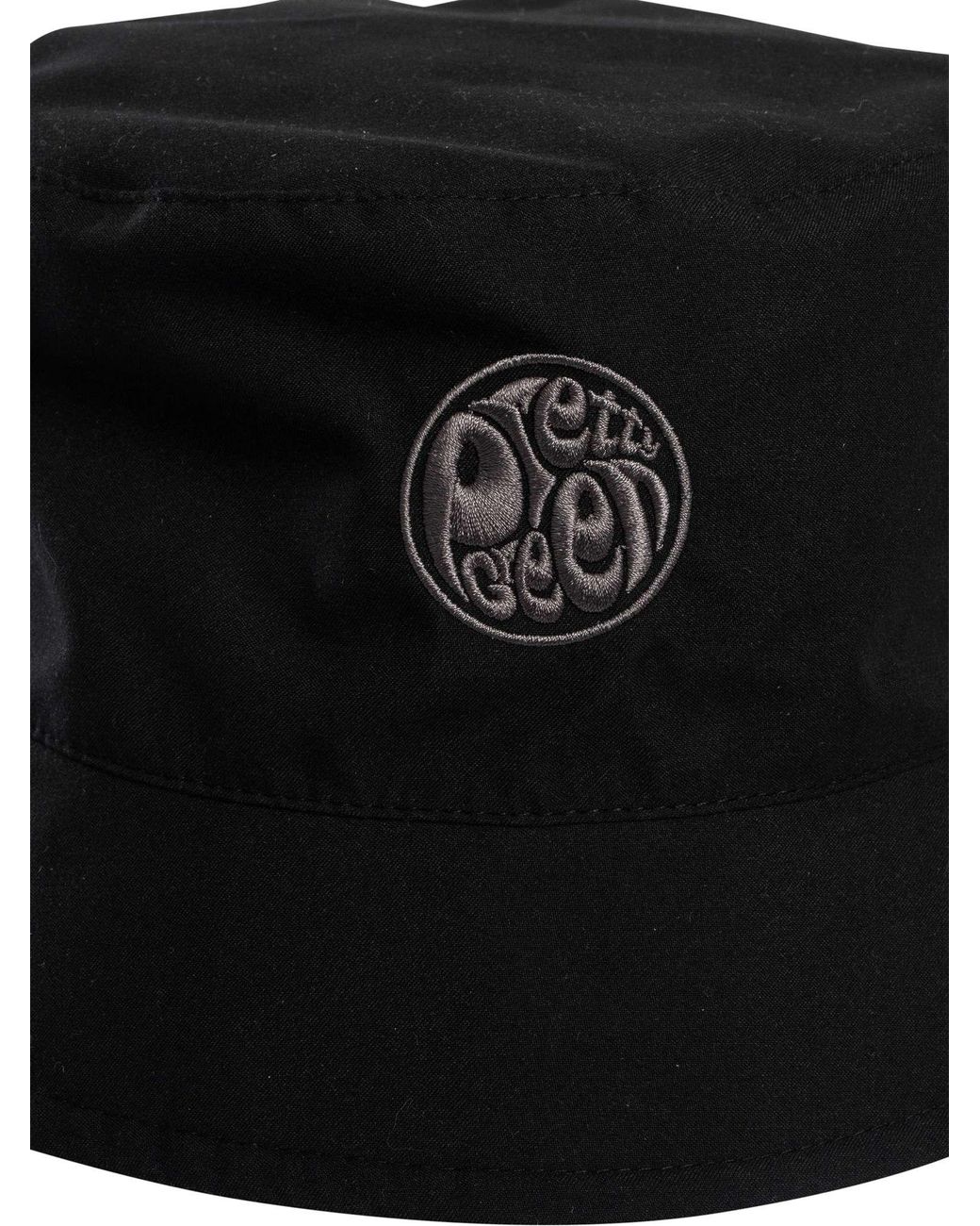 Pretty Green Black Resonance Water Reactive Bucket Hat for men