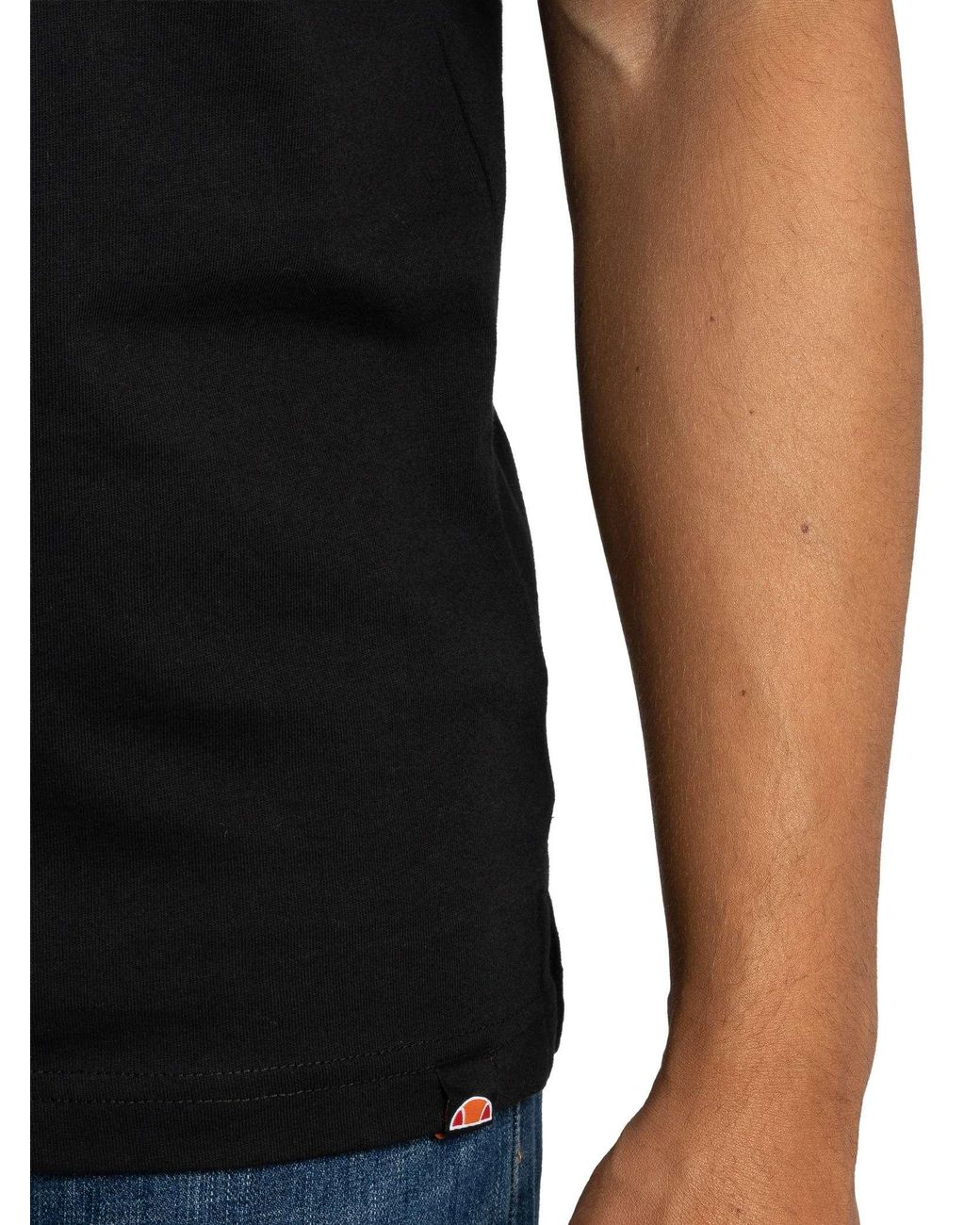 Ellesse Black Lessepsia Polo Shirt for men
