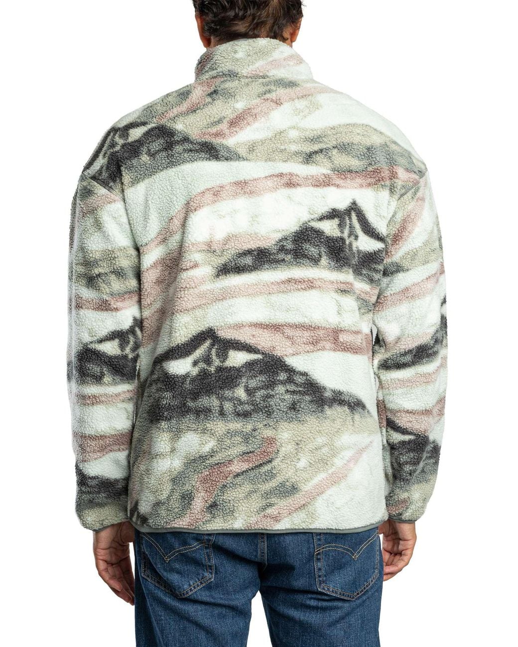 Columbia Gray Helvetia Ii Half Snap Fleece for men