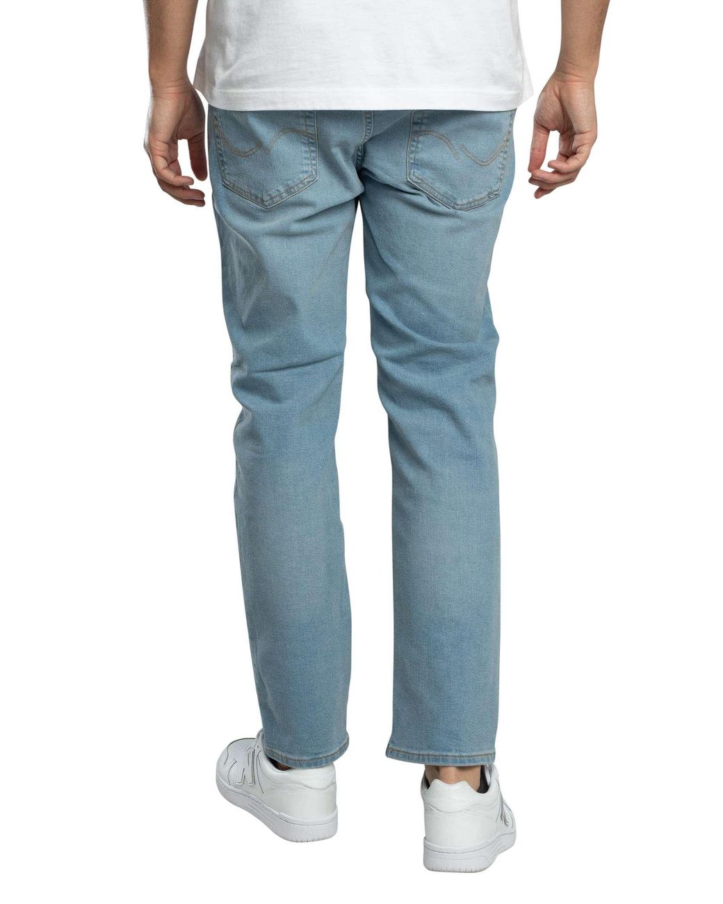 Jack & Jones Blue Clark 330 Original Regular Jeans for men